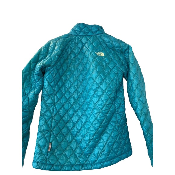 NEW The North Face ThermoBall‎ Eco Jacket Women’s Jacket Blue Green Yellow Small - Picture 6 of 8